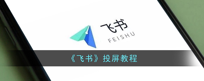飞书投屏教程