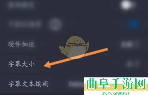 万能播放器设置字幕大小方法