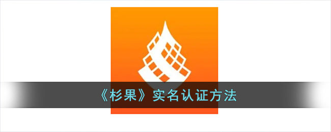 杉果实名认证方法