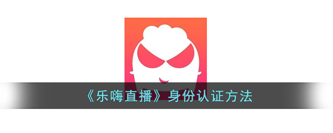 乐嗨直播身份认证方法
