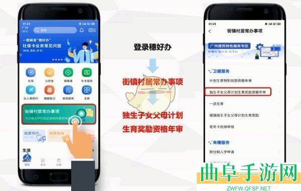 穗好办计划生育奖励资格年审办理方法