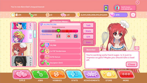 空闲约会无限钻石版游戏下载