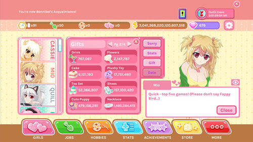 空闲约会无限钻石版游戏下载