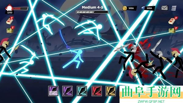 史诗火柴人破解内购中文版游戏下载