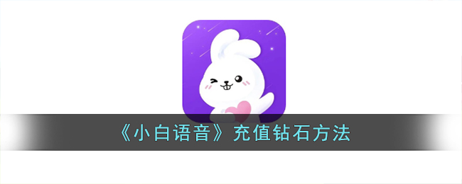 《小白语音》充值钻石方法_小白语音怎么充值