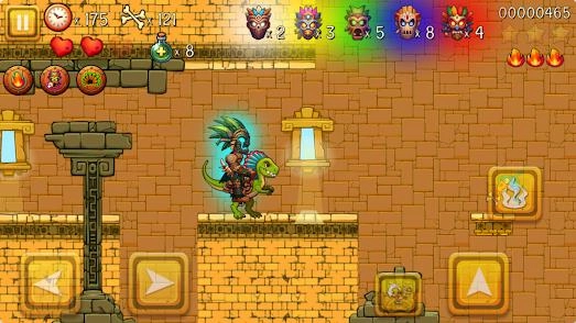 超级勇士恐龙冒险安卓版游戏下载