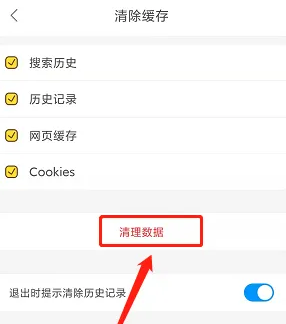 飞鱼浏览器清除缓存方法