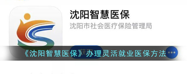 沈阳智慧医保办理灵活就业医保方法