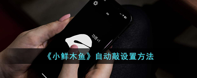 《小鲜木鱼》自动敲设置方法_小鲜木鱼怎么自动敲