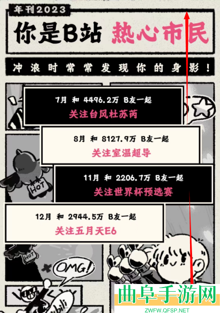 哔哩哔哩年度报告2023查看方法