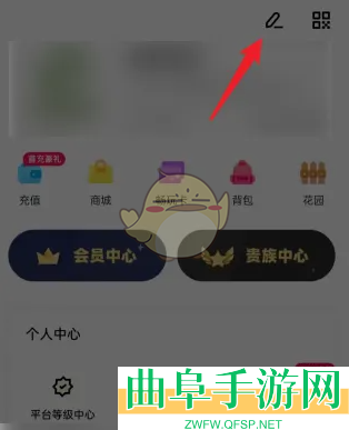 玩吧设置头像挂件方法